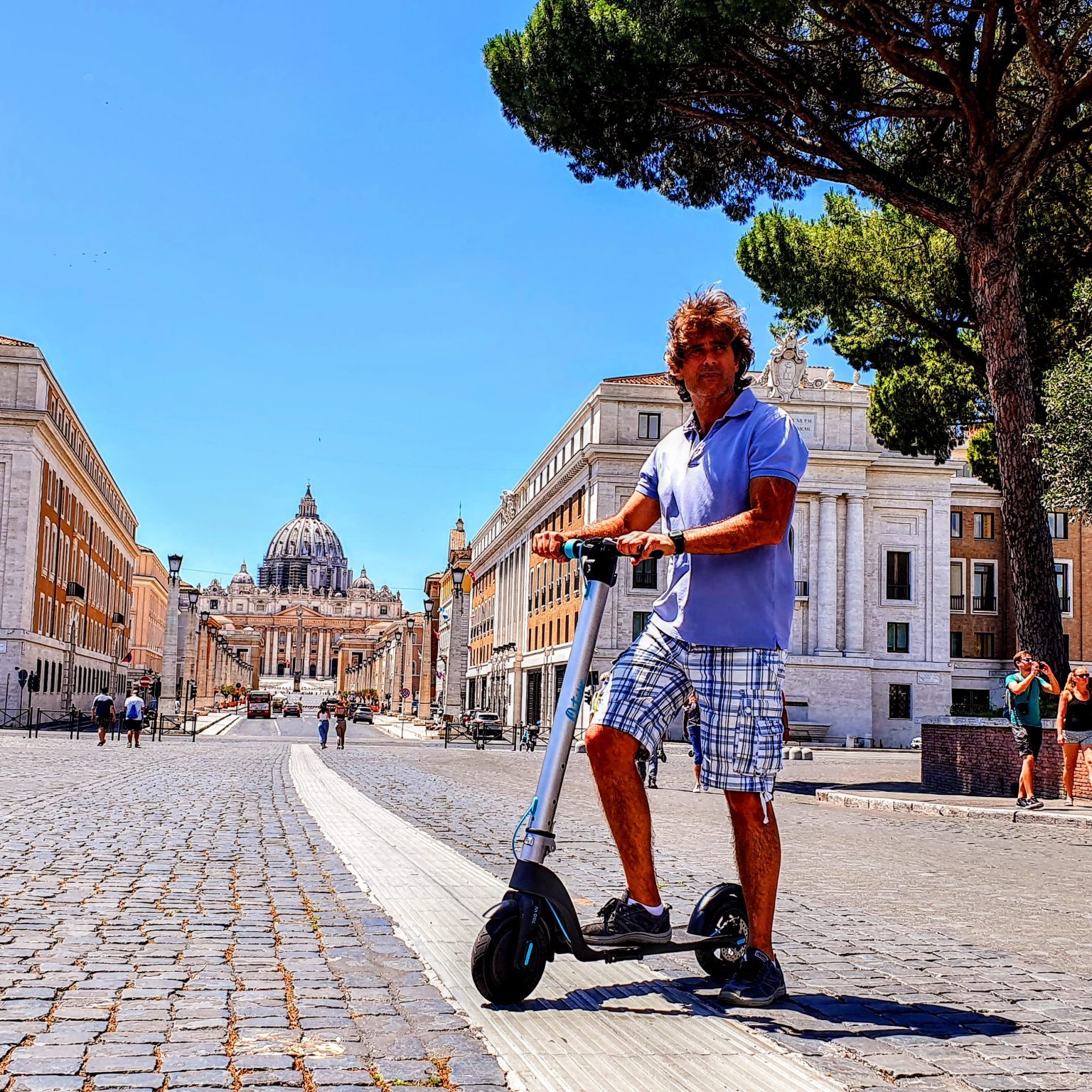 e scooter tour rome