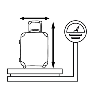 size weight luggage